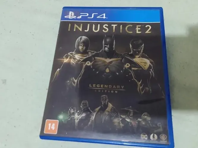 Jogo Injustice 2 Edição Lendária - Playstation 4 - Warner Dc- midia Física