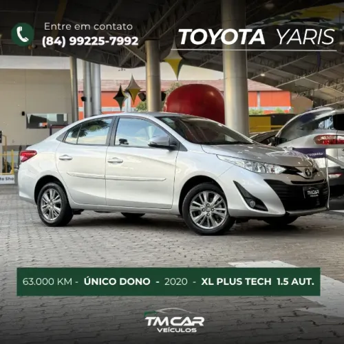 Toyota Yaris XL Plus T. Sed. 1.5 Flex 16V Aut. 2020