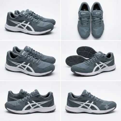 Tênis Asics Court Slide 4 Masculino Cinza+Branco