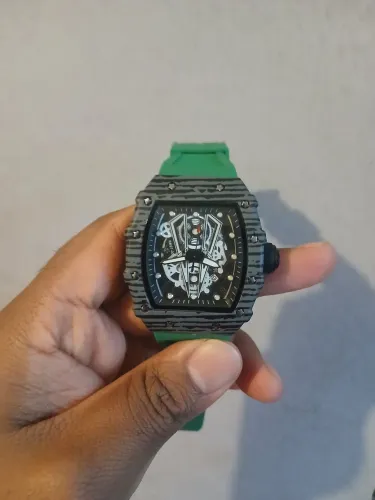 Relógio Masculino Original Cor Verde Resistente a água