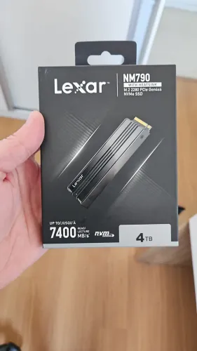 Ssd nvme 4Tb lexar NM790 - Novo 5 anos de garantia