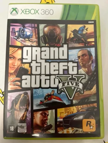 GTA V Xbox 360 mídia física original