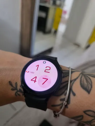 Relógio Samsung smartwatch 4 16gb 1,5gb ram - cor preto