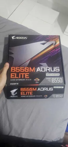 placa mãe B550m Aorus Elite AM4