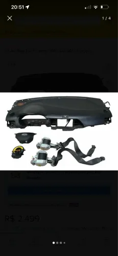 Kit airbag Picanto 2012 a 2017