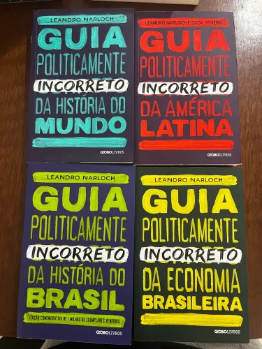 Livros ?guia politicamente incorreto? - Leandro Narloch