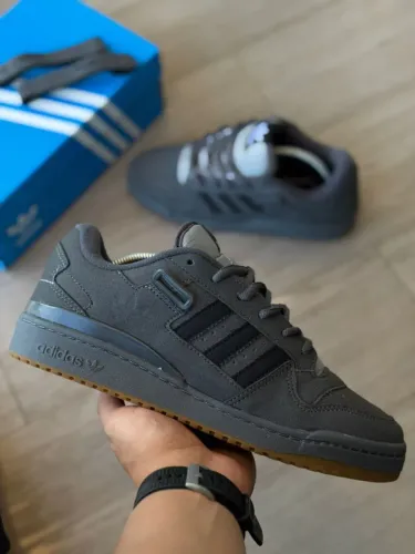 Adidas Forum Low Masculino Premium Cor: Grafite Solado Caramelo - Disponível 38 AO 43