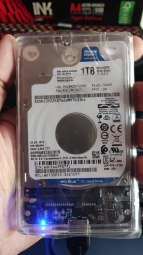 Hd externo WD 1 TB usb 3.0 ghz