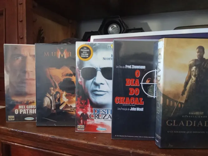 Fitas VHS 300titulos para coleção
