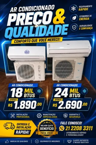 Aparelhos de ar condicionado