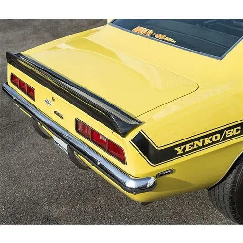 Spoiler aerofolio traseiro Camaro 69