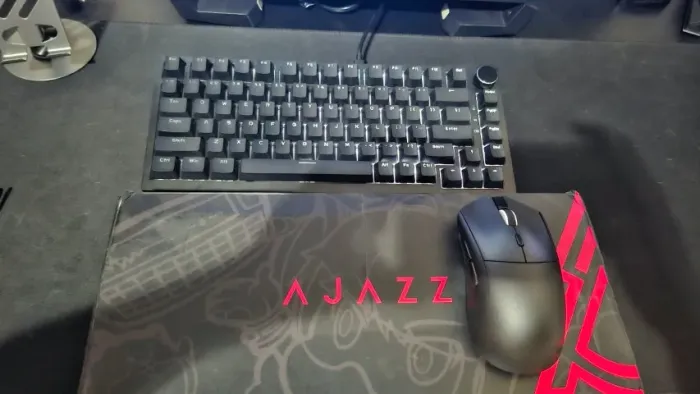 Teclado Mecânico Ajazz Ak820 + Mouse Gamer Smailwolf Rs7