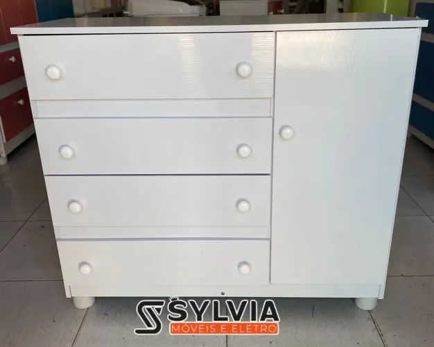 Cômoda infantil 100% MDF