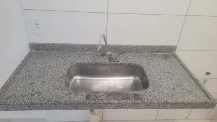 Pia 120, já com cuba inox