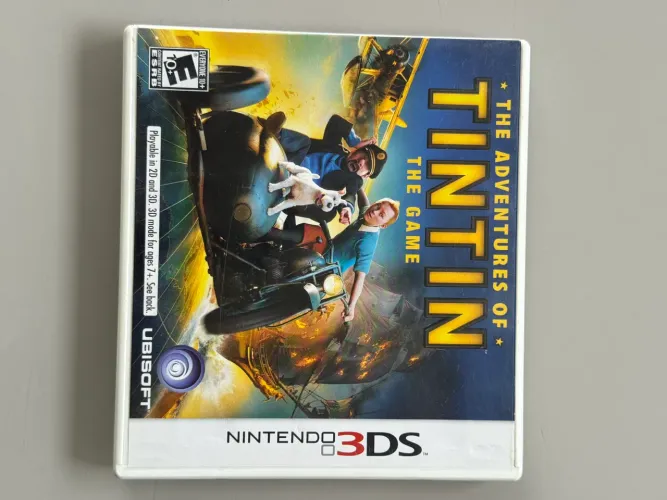 TINTIN jogo para Nintendo 3ds