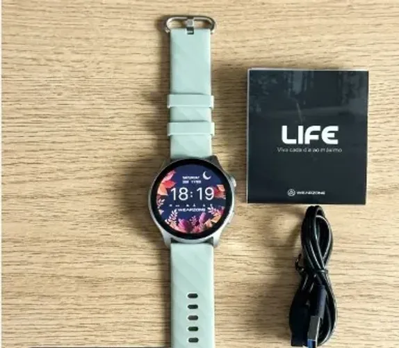 Smartwatch Wearzone Life Amoled 45mm Esportes iOS Android