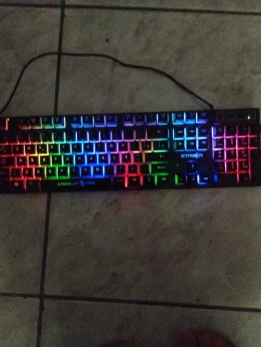 ? Teclado Gamer Striker Extreme Life Gaming
