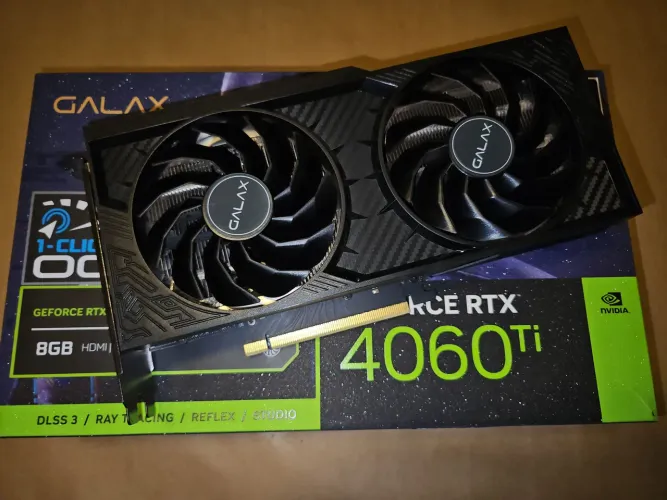 RTX 4060TI 8GB - NOVÍSSIMA!