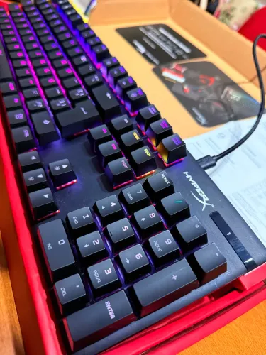 Pra sair hoje!! Teclado HyperX Alloy Core Novo