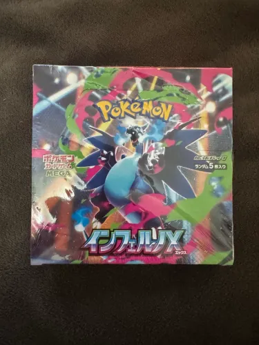 Pokémon TCG Inferno X Booster Box Japonês - Lacrada