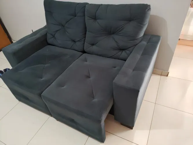 Sofá  2 lugares retrátil 