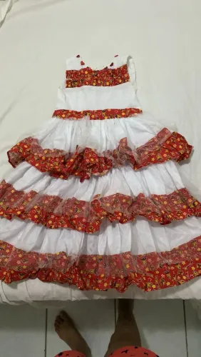 Vestido junino noivinha