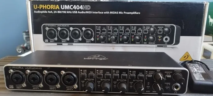 Interface de Gravação U-PHORIA UMC404HD