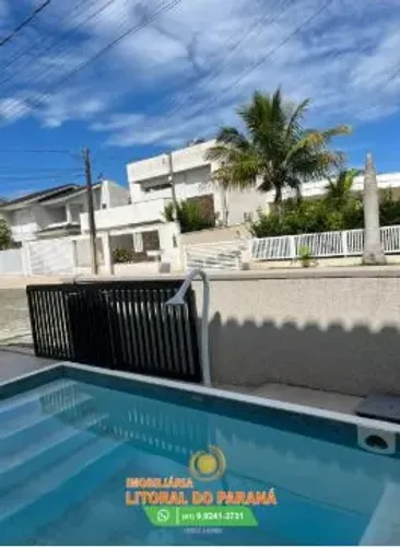 Sobrado de Esquina 3 Quartos - Piscina - Porto Fino - Pontal do Paraná