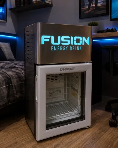 Mini Cervejeira Gelopar X Fusion Porta de Vidro 
