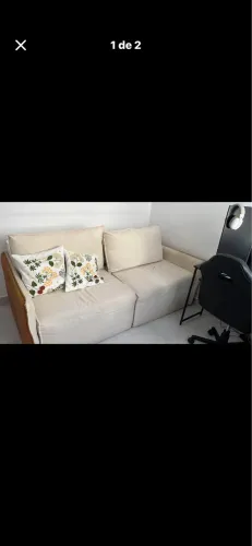 Sofá retrátil Mobly 700,00