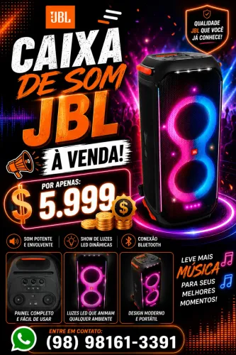 Venda de Caixa de Som JBL
