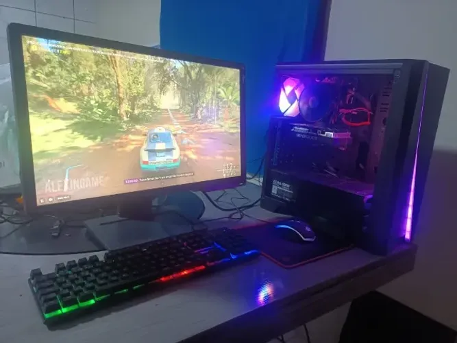 PC Gamer I5 + GTX 1660 + monitor e perifericos (Aceito ps4 + volta) aceito cartao