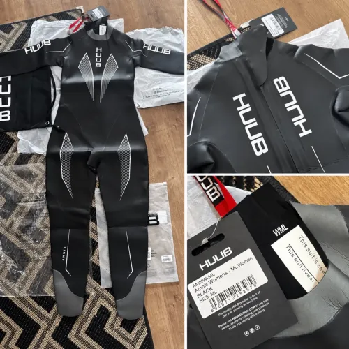 Traje feminino para triatlon e natação tamanho ML