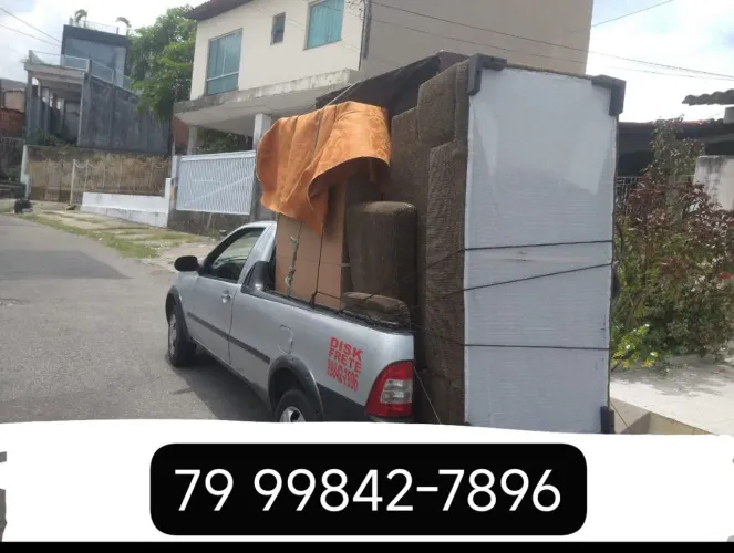 Frete rapido e pequenas mudança