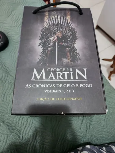 As crônicas de gelo e fogo volumes 1, 2 e 3 (edição de colecionador)