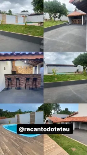 Alugo chácara imobiliáda