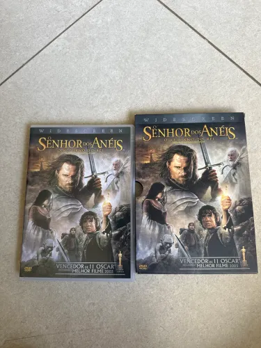 DVD Senhor dos Anéis O Retorno do Rei + 3 Posters originais