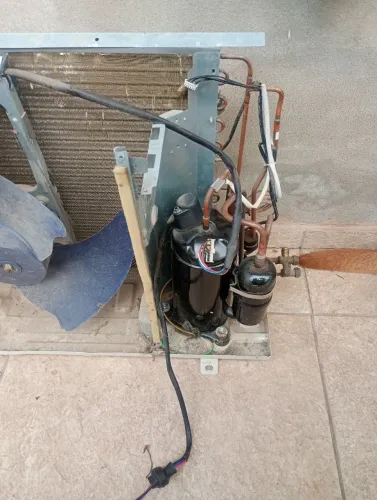 Compressor de ar condicionado 9000 btu entrega a combinar