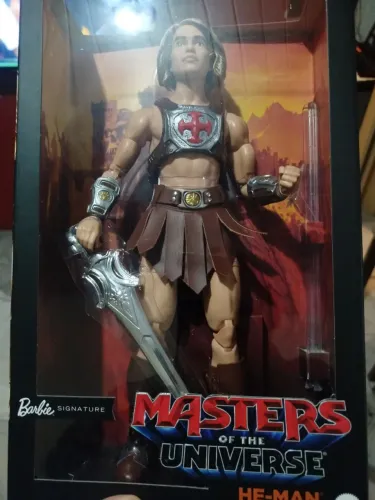 Boneco He-man original na caixa lacrado