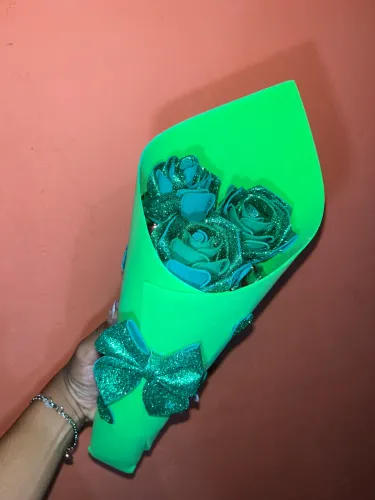 Buquês de rosas eternas