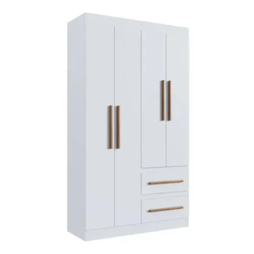 Guarda roupa 4 portas e 2 gavetas branco MDF- novo e montado ingleses florianopolis 