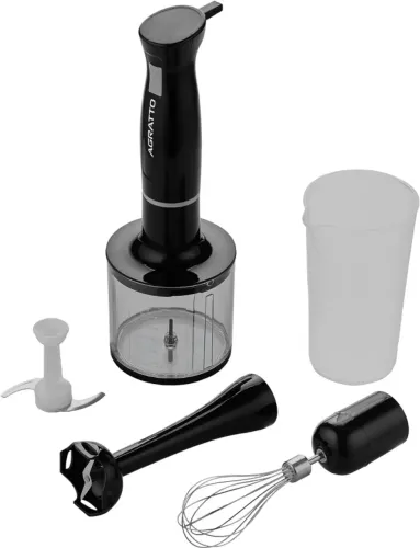 Mixer 3 em 1 Agratto Preto 700ml 127V