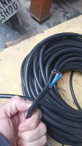 Cabo fio "PP" 3 x 1,5 mm