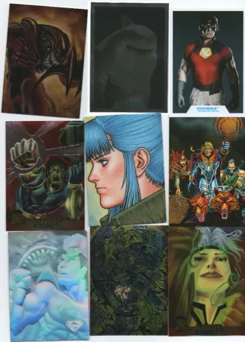 Cards Marvel DC e Etc...