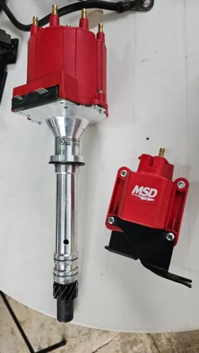 Kit Ignição MSD bobina + Distribuidor CHEVY 350 V8