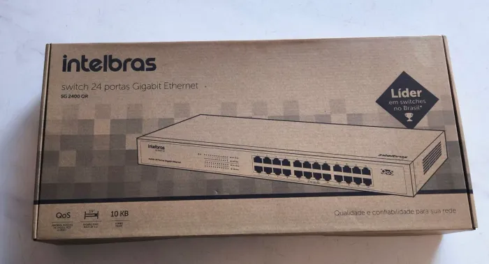 Troco ou Vendo Switch Intelbras 24 portas Gigabit