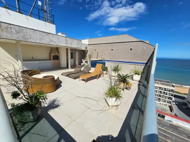 Cobertura 4 quartos com Piscina e Vista Mar Praia Campista