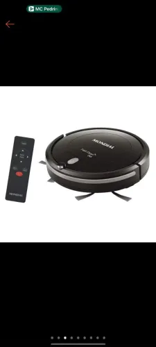 Aspirador De Pó Robô Multi Clean Mondial RB-09 Bivolt 30W