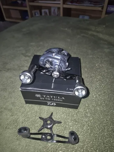 Carretilha tatula sv tw 150 xh manivela e star drag gomexus
