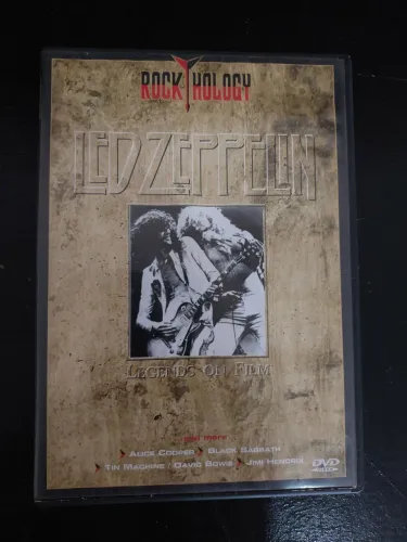 ?DVD Led Zeppelin - Legends On Film (Rockthology) | Original / Perfeito Estado<br>